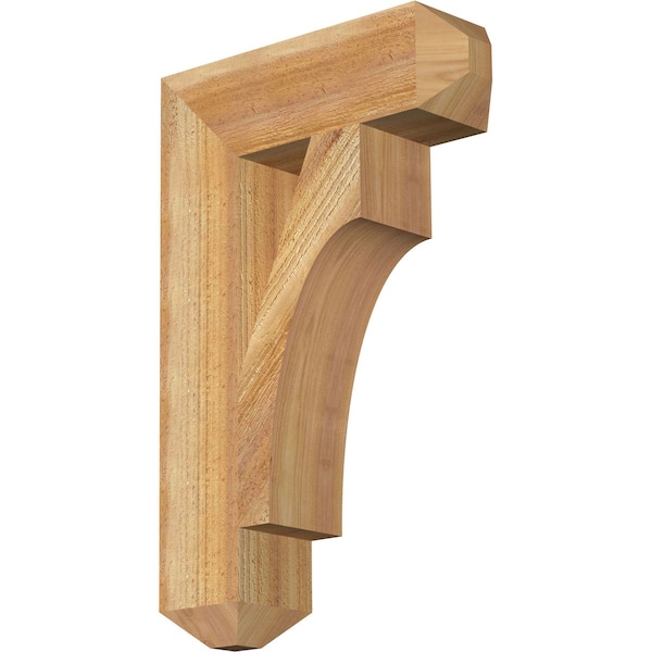 Ekena Millwork Westlake Craftsman Rough Sawn Bracket, Western Red Cedar, 4"W x 14"D x 22"H BKT04X14X22WTL04RWR - main